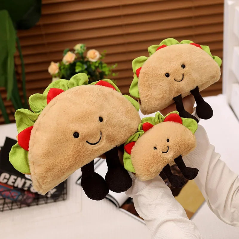 Plush Taco Desk Decor Companions