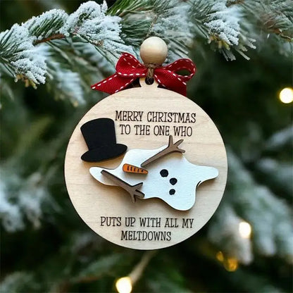 Christmas Wooden Friendship Ornaments