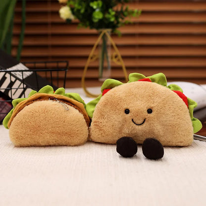 Plush Taco Desk Decor Companions